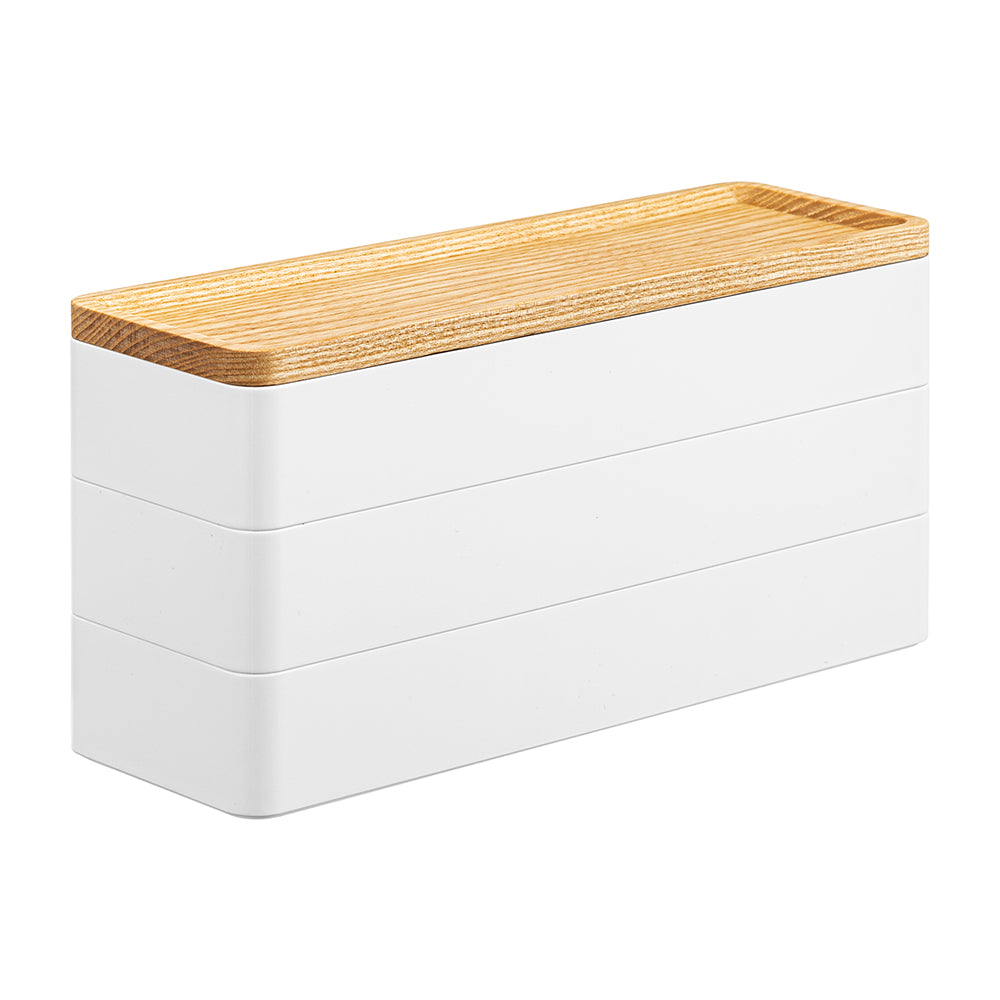 Caja Accesorios Slim 3 Niveles Blanco Yamazaki®