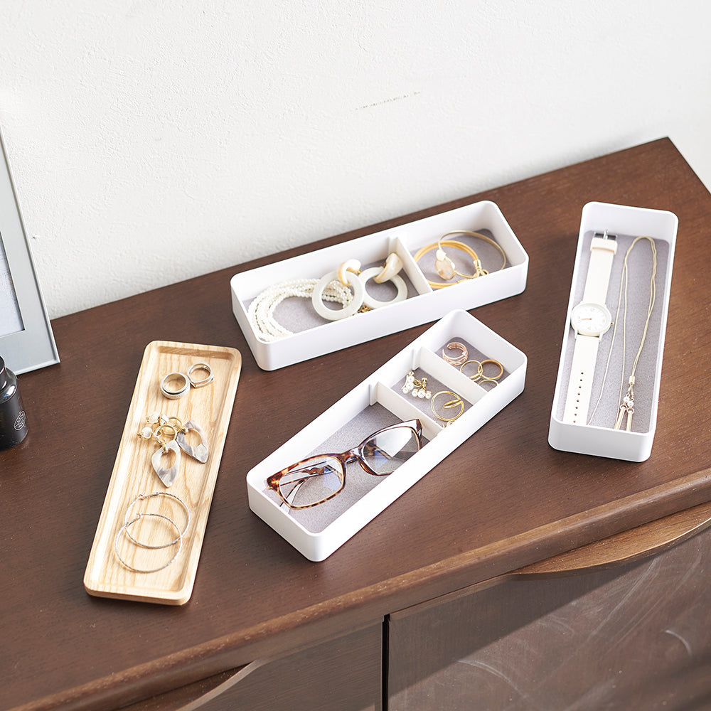 Caja Accesorios Slim 3 Niveles Blanco Yamazaki®