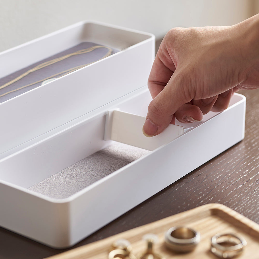 Caja Accesorios Slim 3 Niveles Blanco Yamazaki®