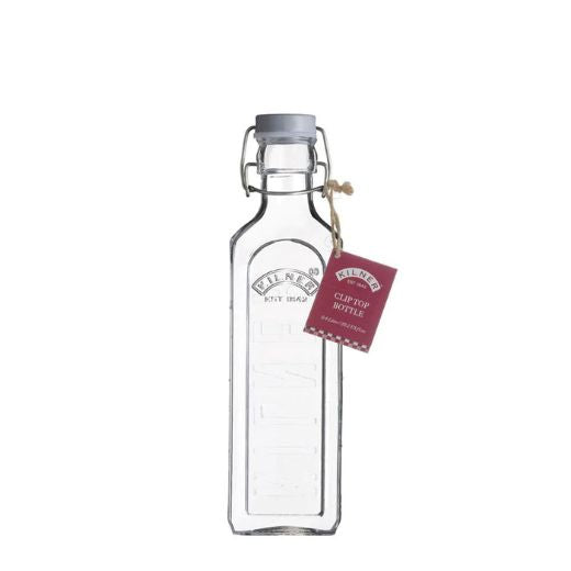 Botella Tapa Gris con Cierre Clip 0,6Lt Kilner®