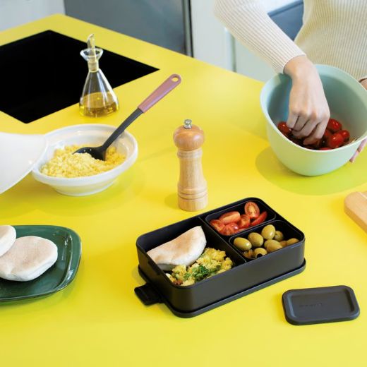 Contenedor para Almuerzo Make & Take Bento Grande Gris Oscuro 2 Litros Brabantia®