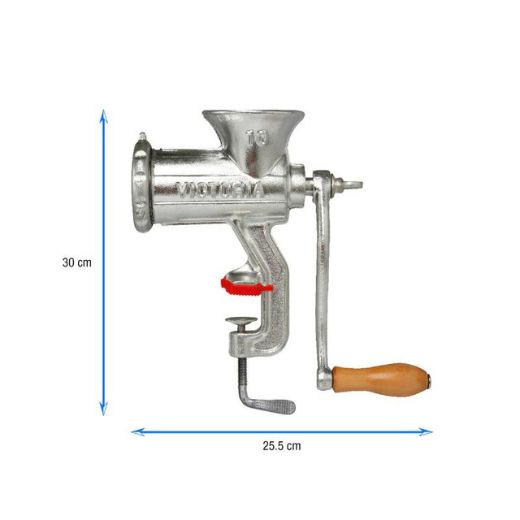 Molino de Carne Manual #10 Estañado Victoria®