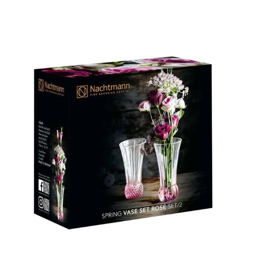 Set 2 Floreros Spring Rosé 13,6 cm Nachtmann®