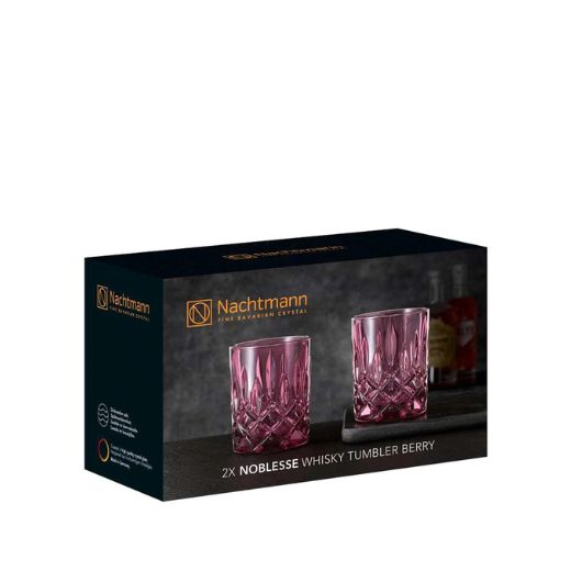 Set 2 Vasos Noblesse Vintage Berry Whisky Nachtmann®