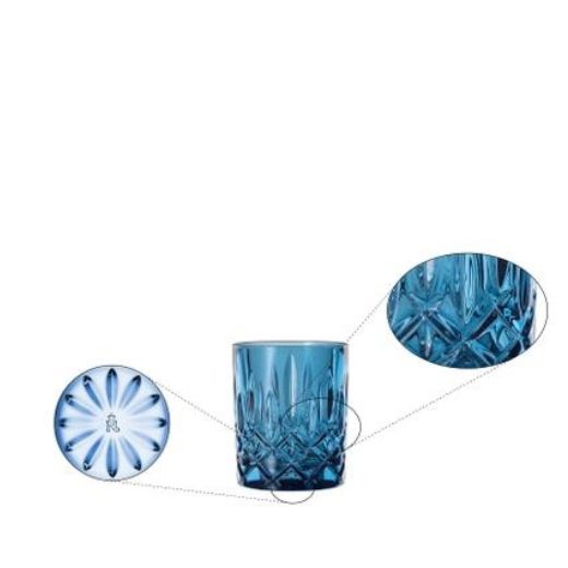 Set 2 Vasos Noblesse Vintage Blue Whisky Nachtmann®