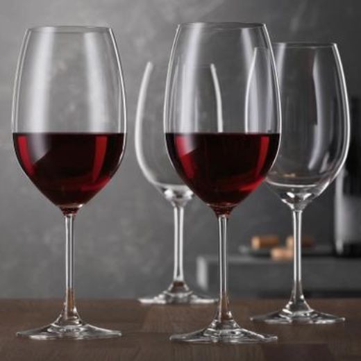 Set 4 Copas Vino Tinto Salute Bordeaux – Ene Cosas