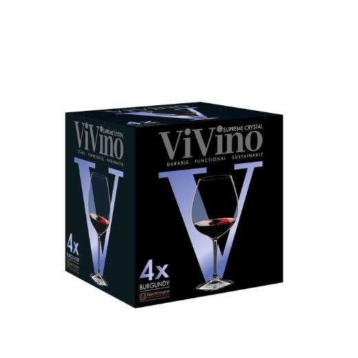 Set 4 Copas ViVino Burgundy Nachtmann®