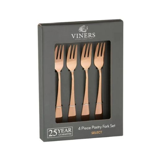 Set 4 Tenedores Select Copper Viners®