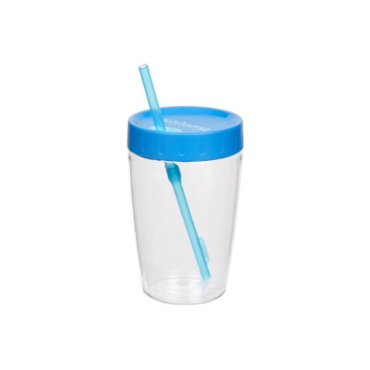 Vaso con Tapa y Bombilla 525ml Sistema®