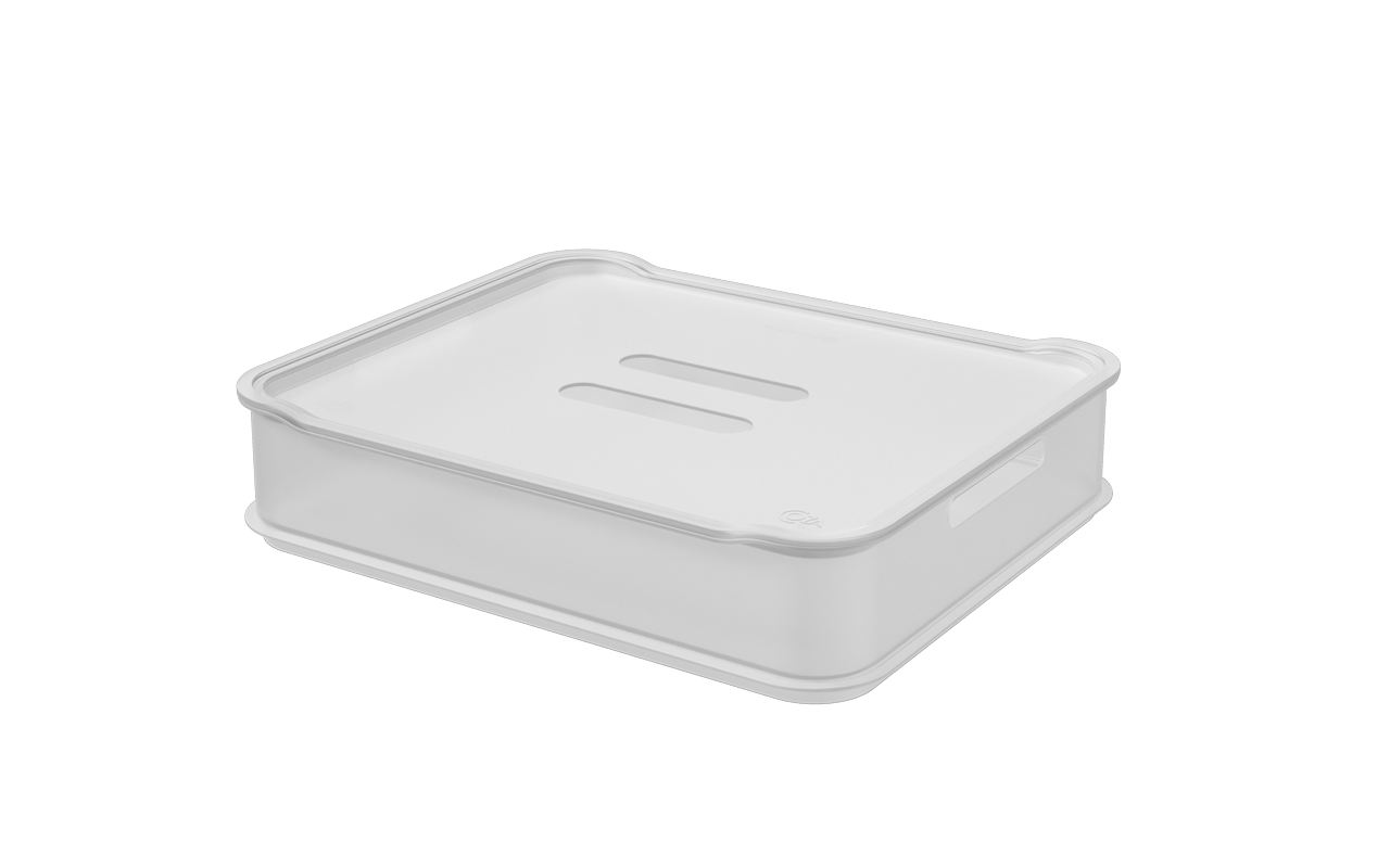 Caja Organizadora con Tapa Fit Maxi 7,6 Litros Natural Coza®