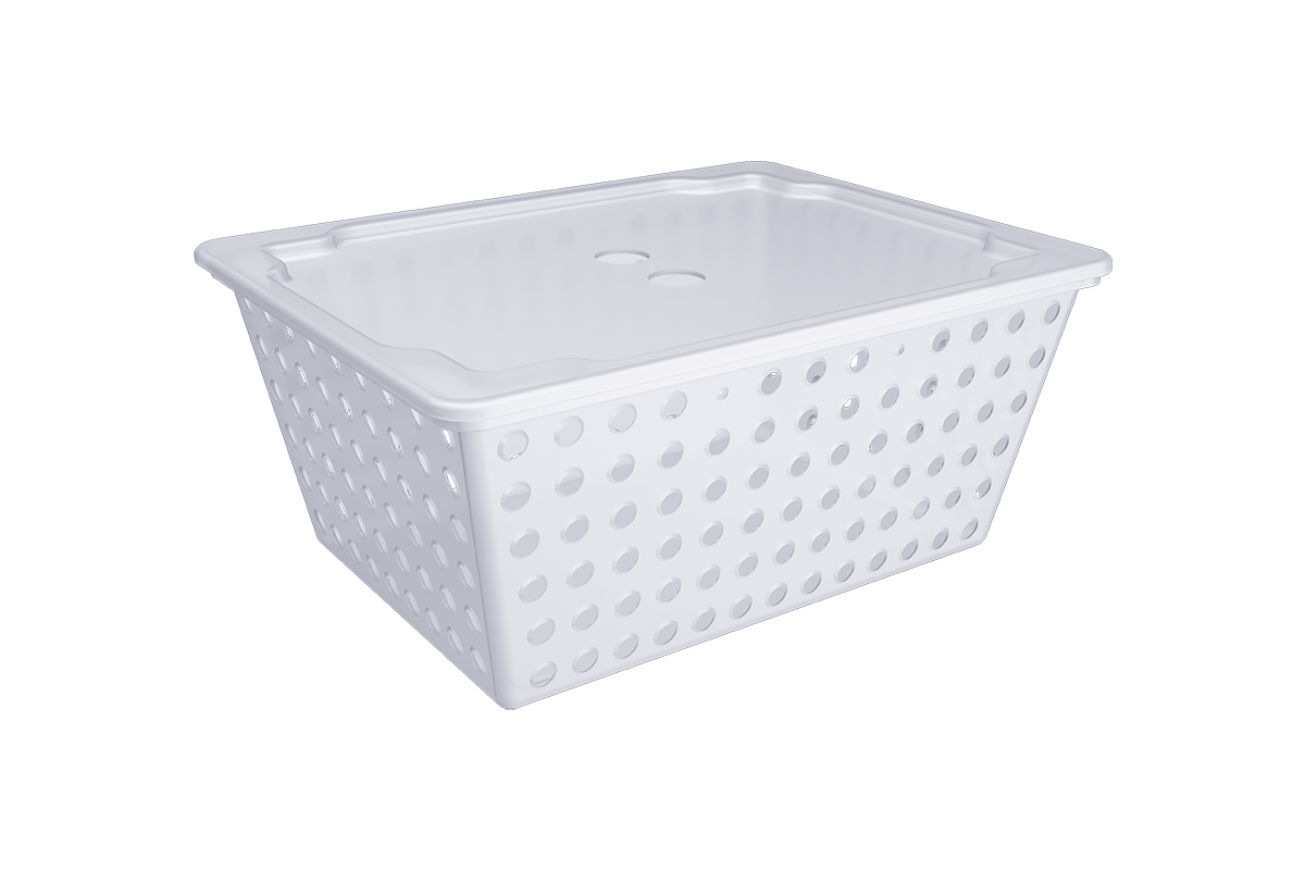 Cesta Organizadora con Tapa One Maxi 13,5 Litros Natural Coza®