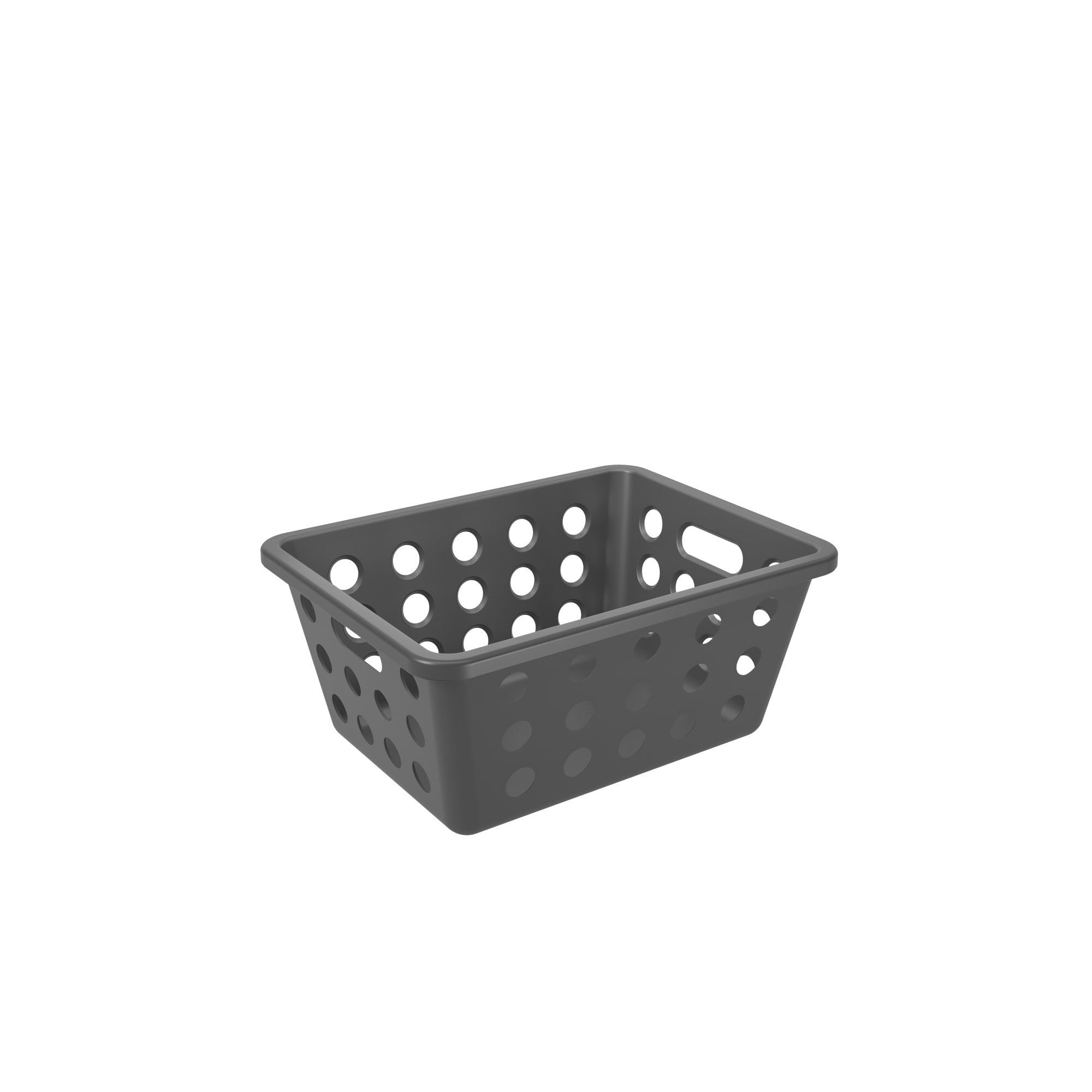 Cesta Organizadora One Pequeña 1,5 Litros Gris Grafito Coza®