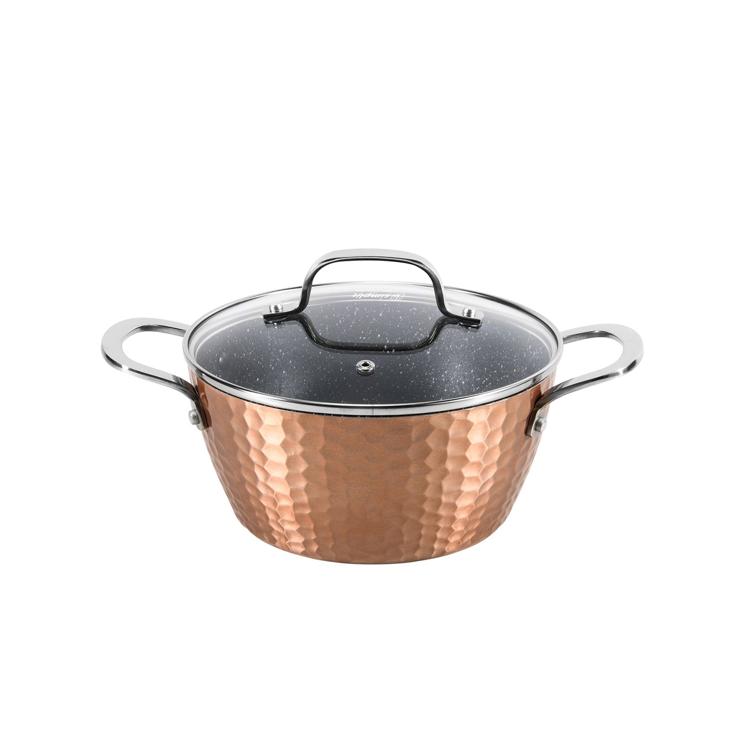 Batería de Cocina Antiadherente Copper 7 Piezas Simplit