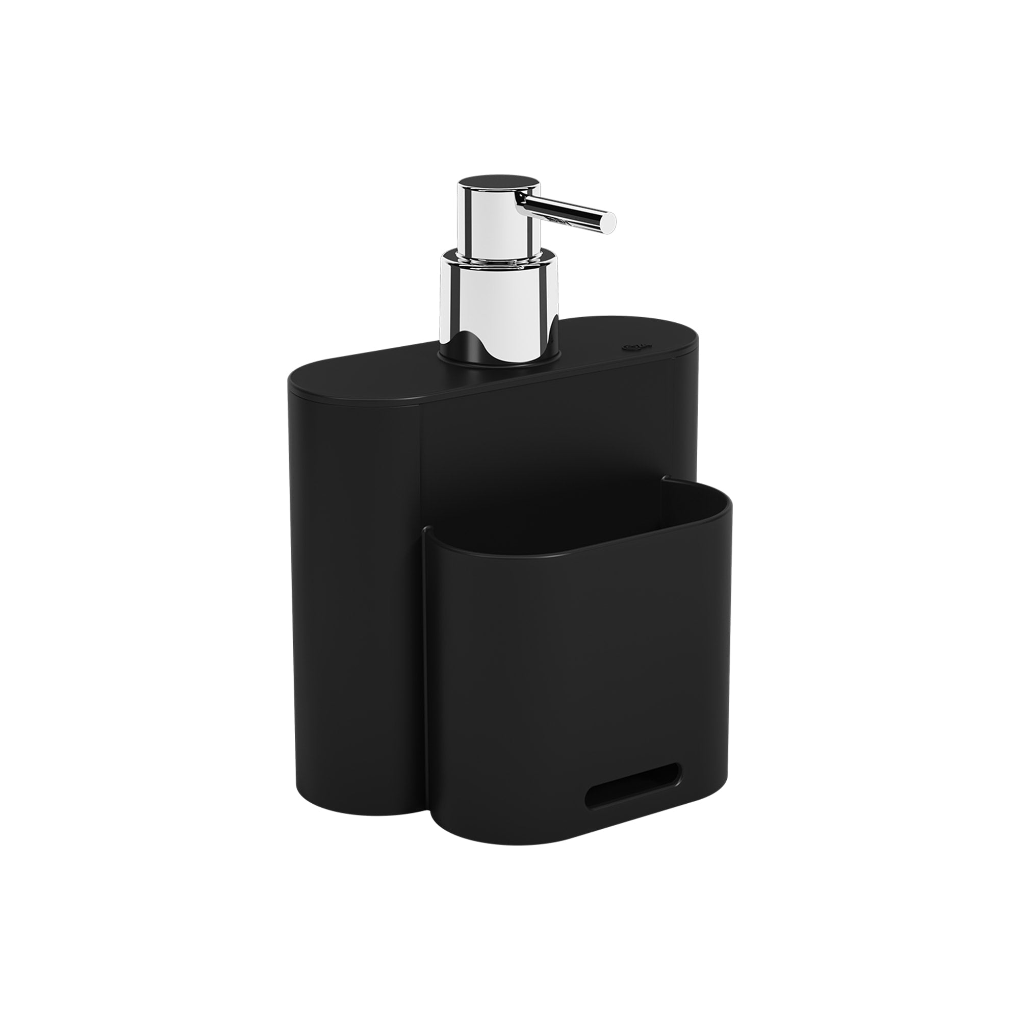Dispensador para Detergente Flat 500ml Negro Coza®