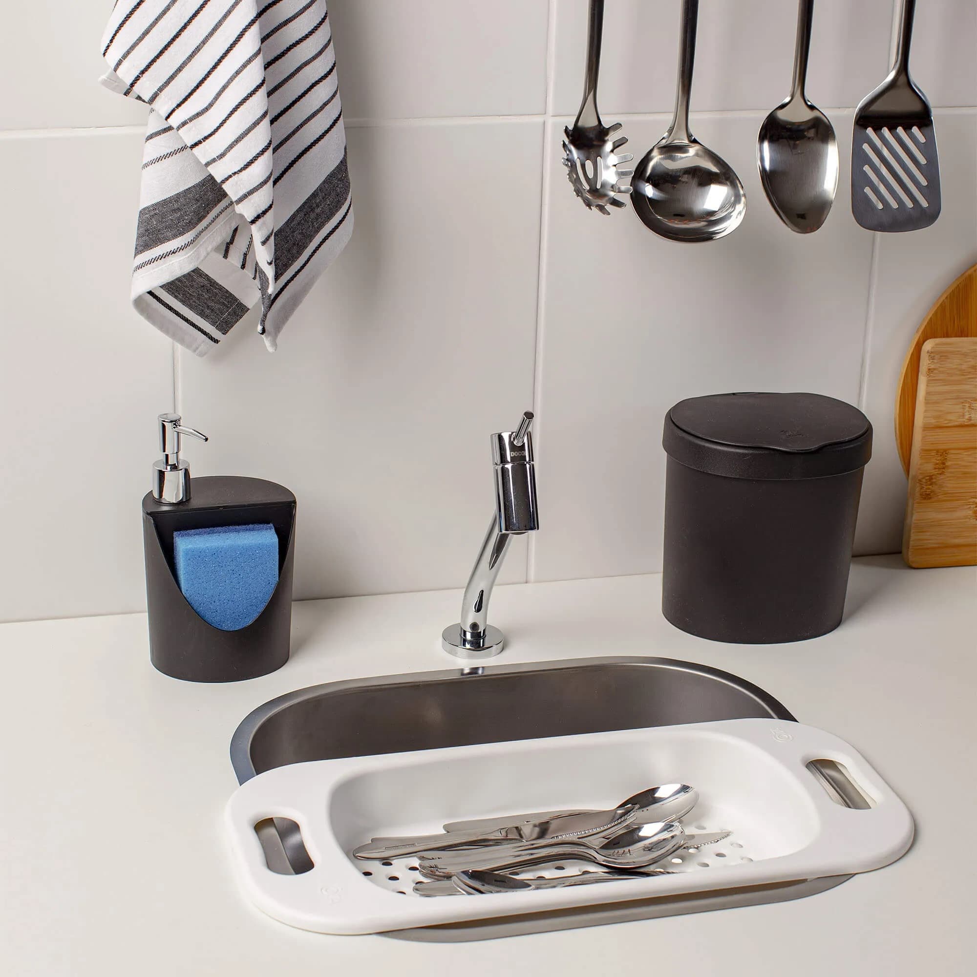 Secaplatos para Lavaplatos Basic Gris Grafito Coza®