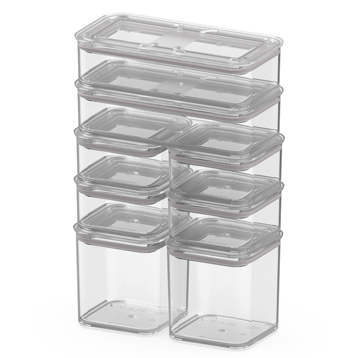 Kit de 8 Contenedores Herméticos Modulares Modo Coza®