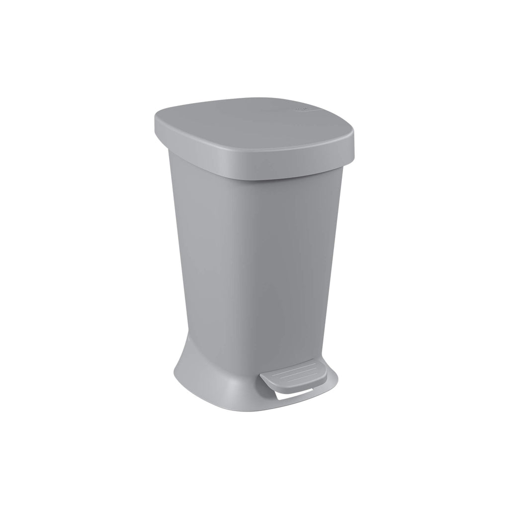 Basurero con Pedal New Square 5 Litros Gris Frío Coza®