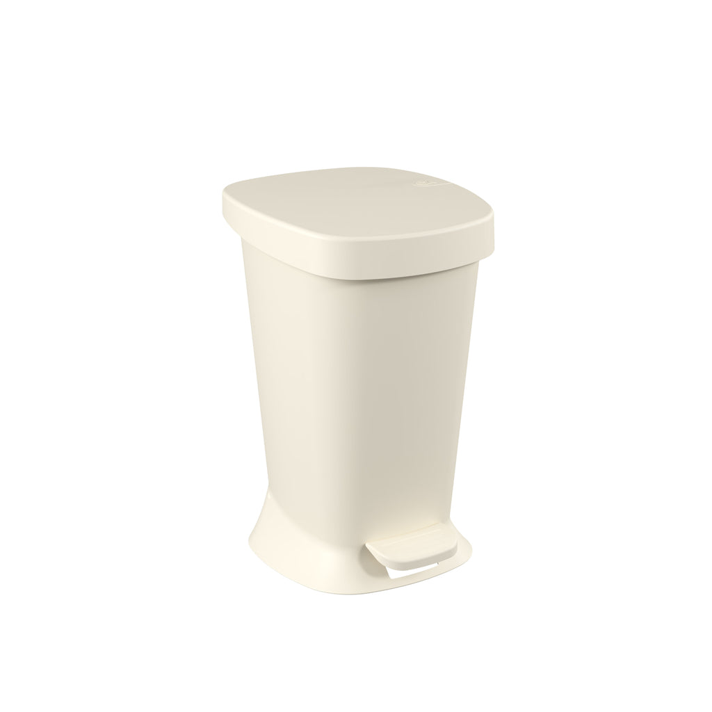 Basurero con Pedal New Square 5 Litros Gris Claro Coza®