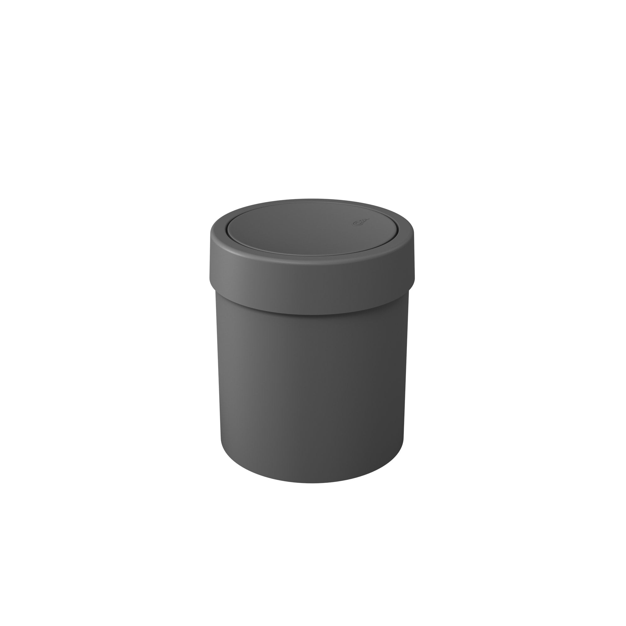 Basurero con Tapa Basculante 5 Litros Gris Grafito Coza®