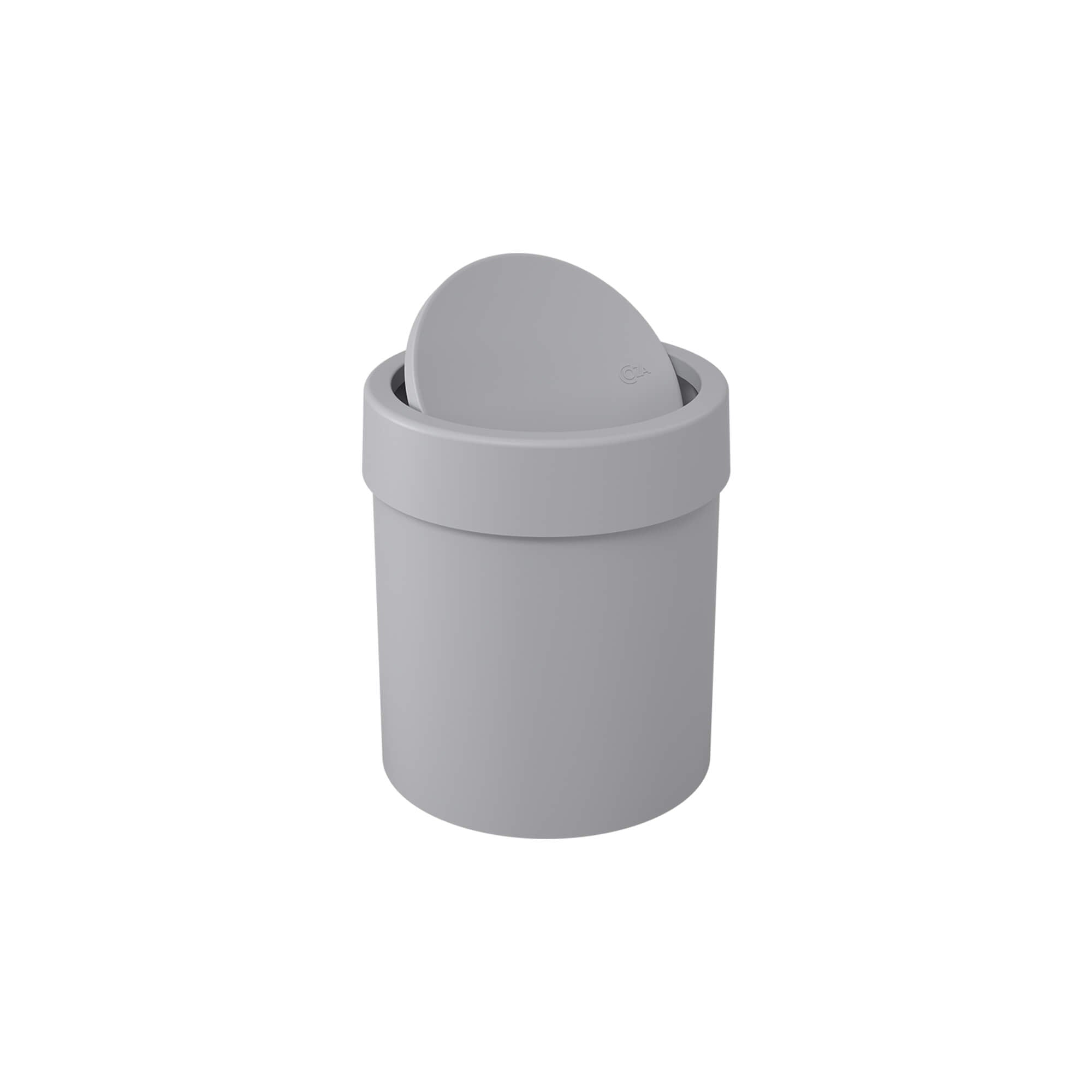 Basurero con Tapa Basculante 5 Litros Gris Frío Coza®