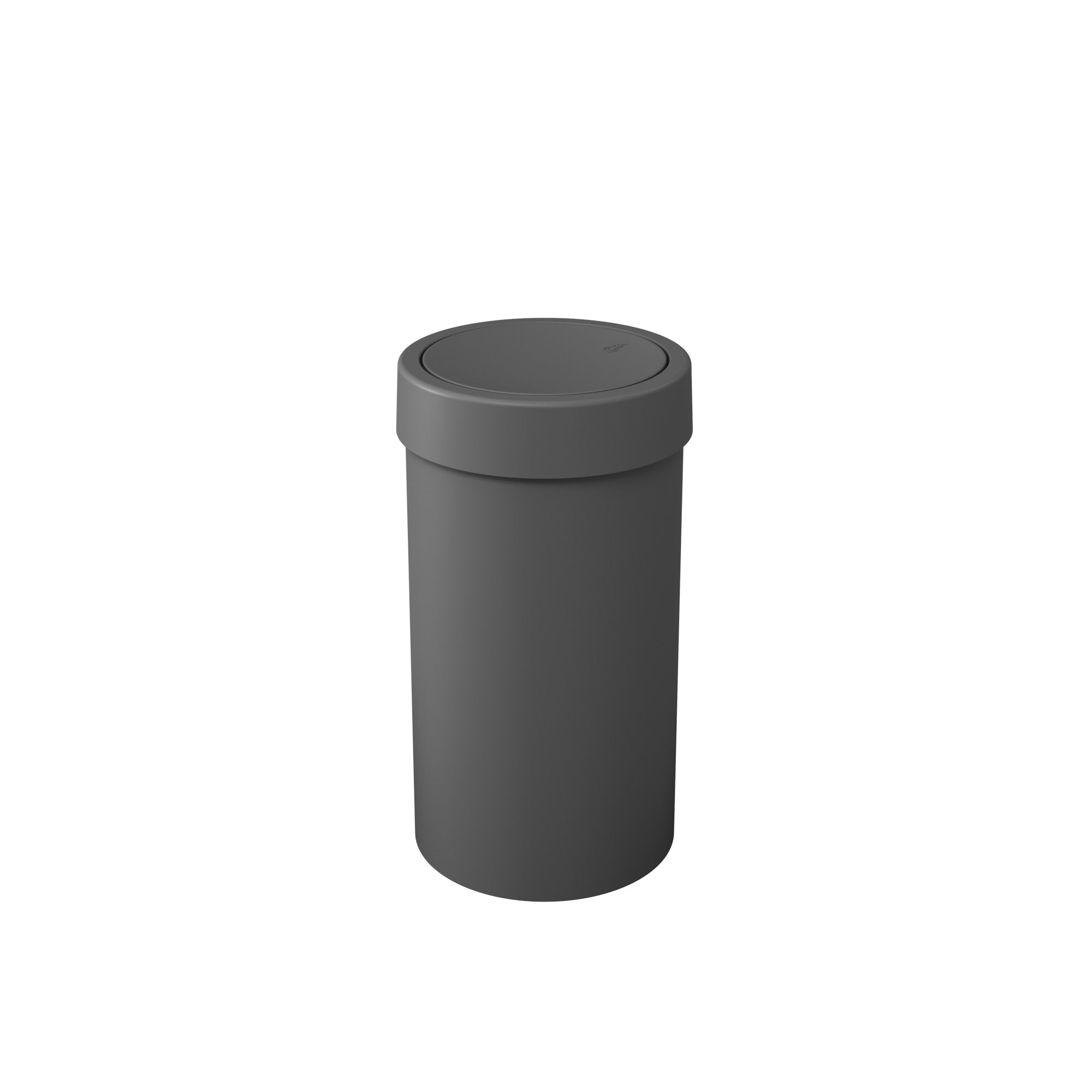 Basurero con Tapa Basculante 9 Litros Gris Grafito Coza®