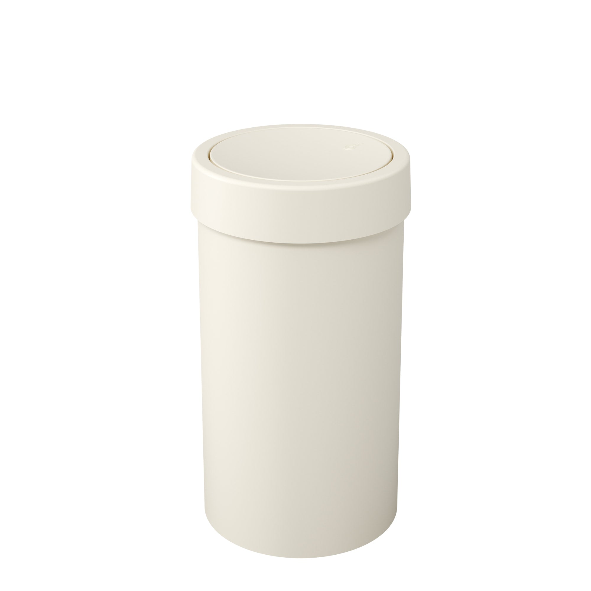 Basurero con Tapa Basculante 9 Litros Gris Claro Coza®