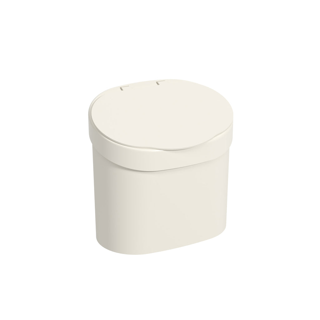 Basurero con Tapa Basic 4 Litros Gris Claro Coza®
