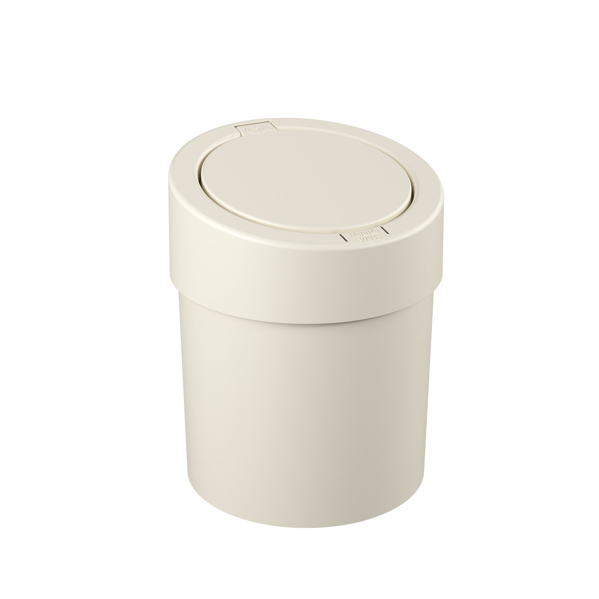 Basurero con Tapa a Presión 5 Litros Gris Claro Coza®