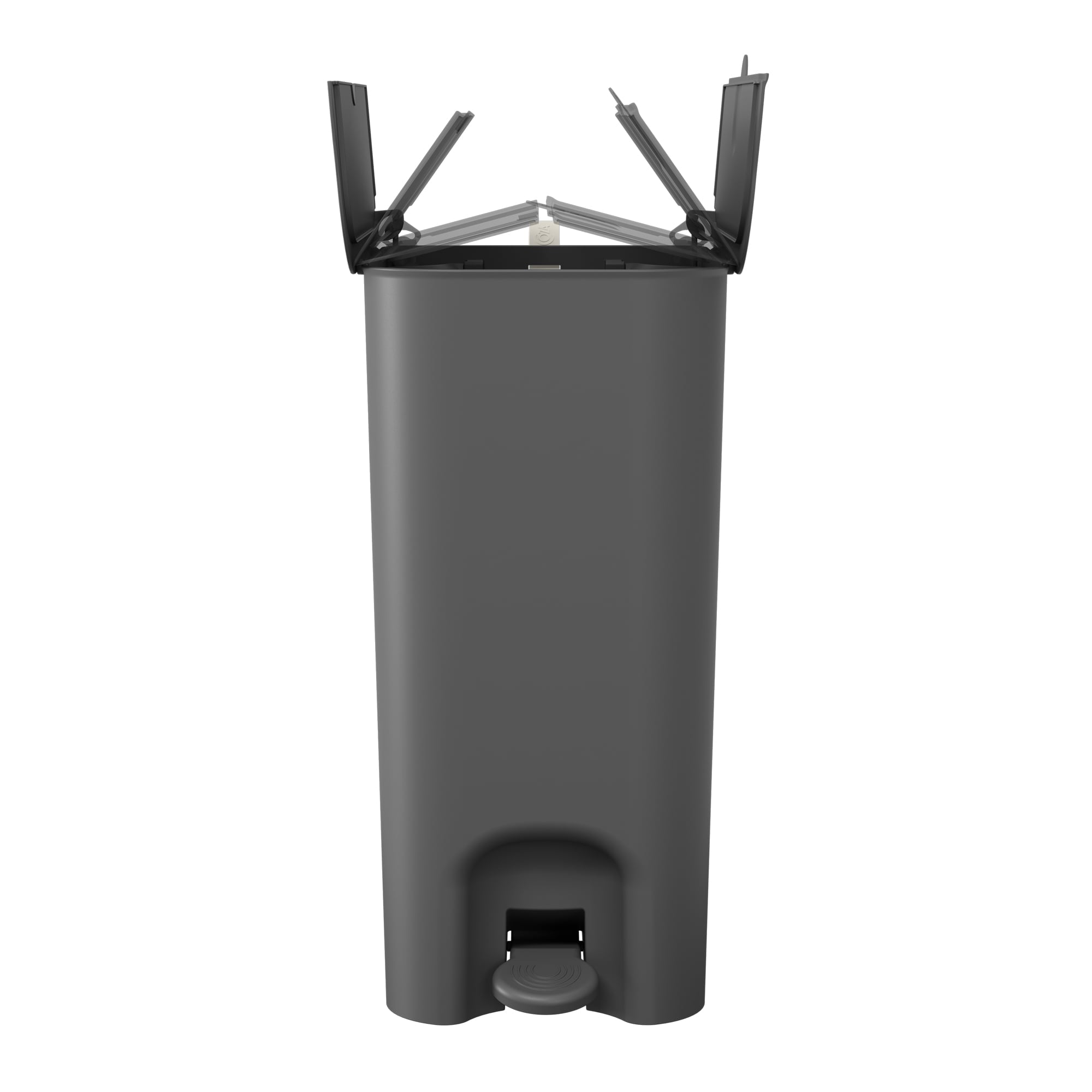 Basurero Borboleta con Pedal 20L Gris Grafito con Asa Coza®