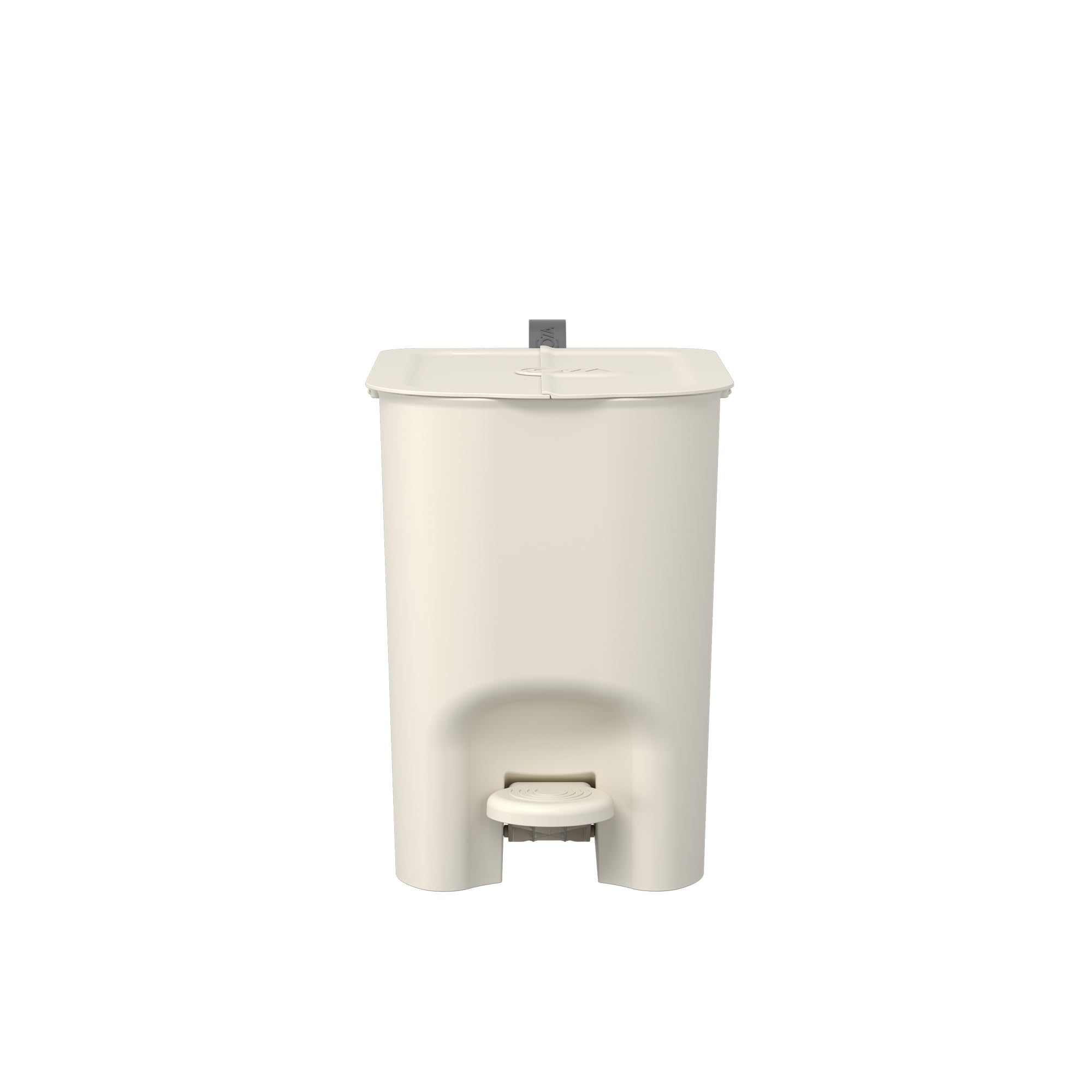 Basurero Borboleta con Pedal 6L Gris Claro con Asa Coza®