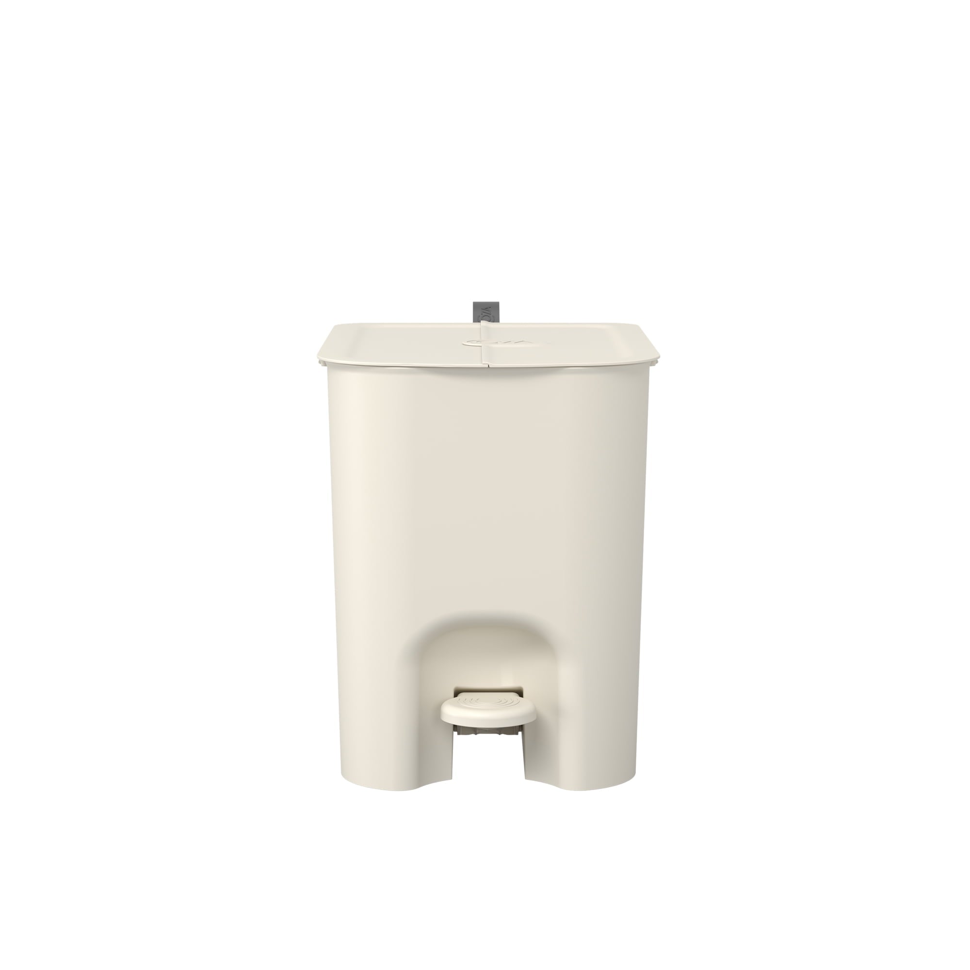 Basurero Borboleta con Pedal 12L Gris Claro con Asa Coza®