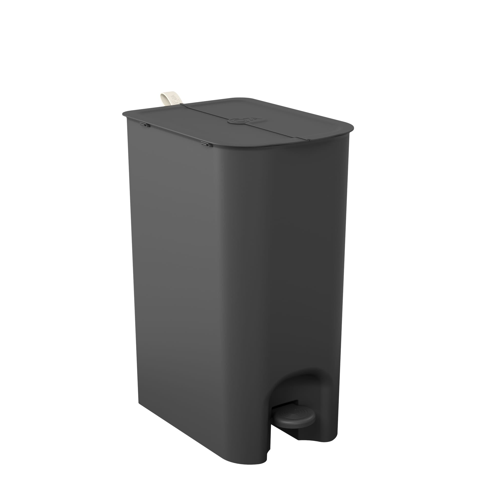 Basurero con Pedal 10+10 Litros Negro con Asa Coza®
