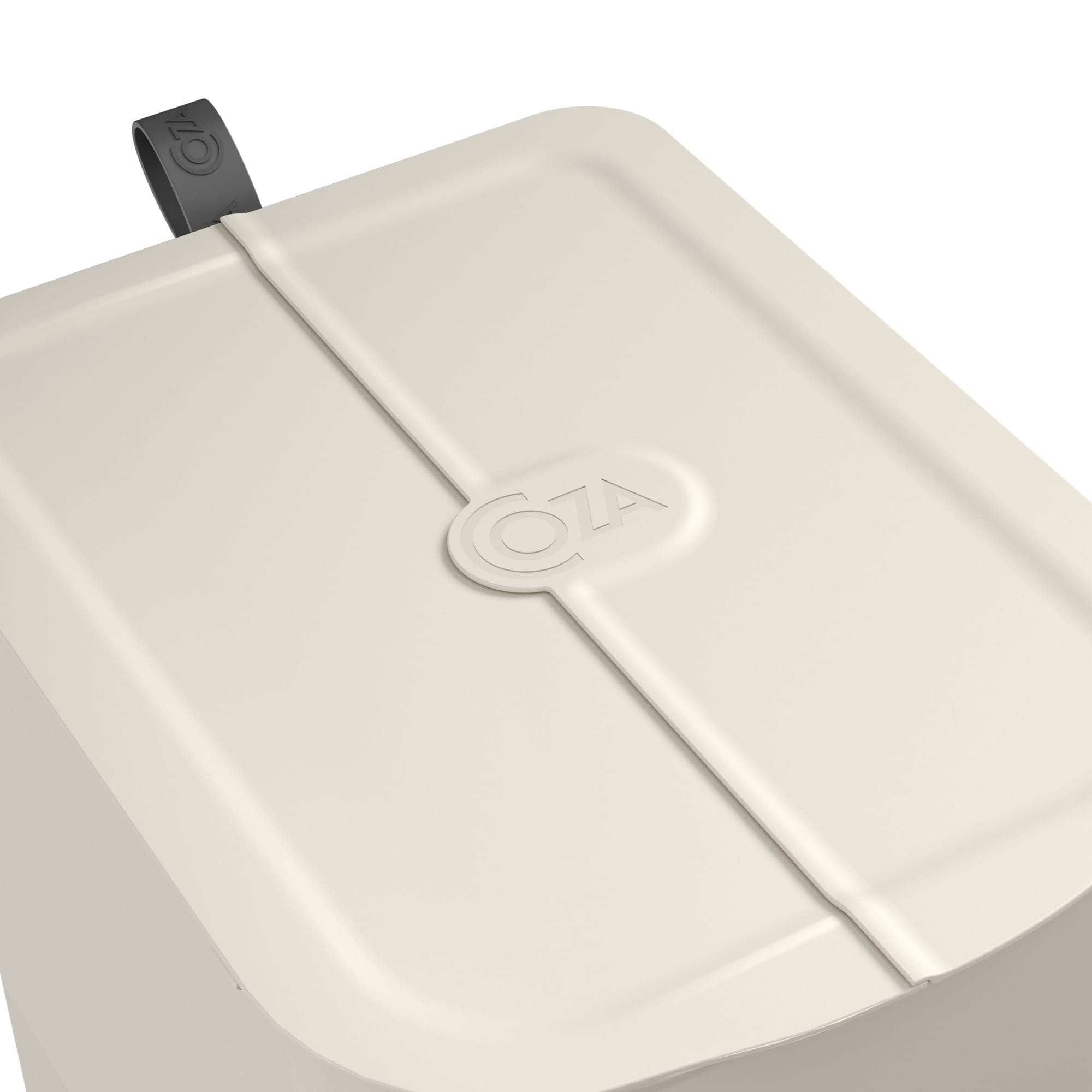 Basurero con Pedal 10+10 Litros Gris Claro con Asa Coza®