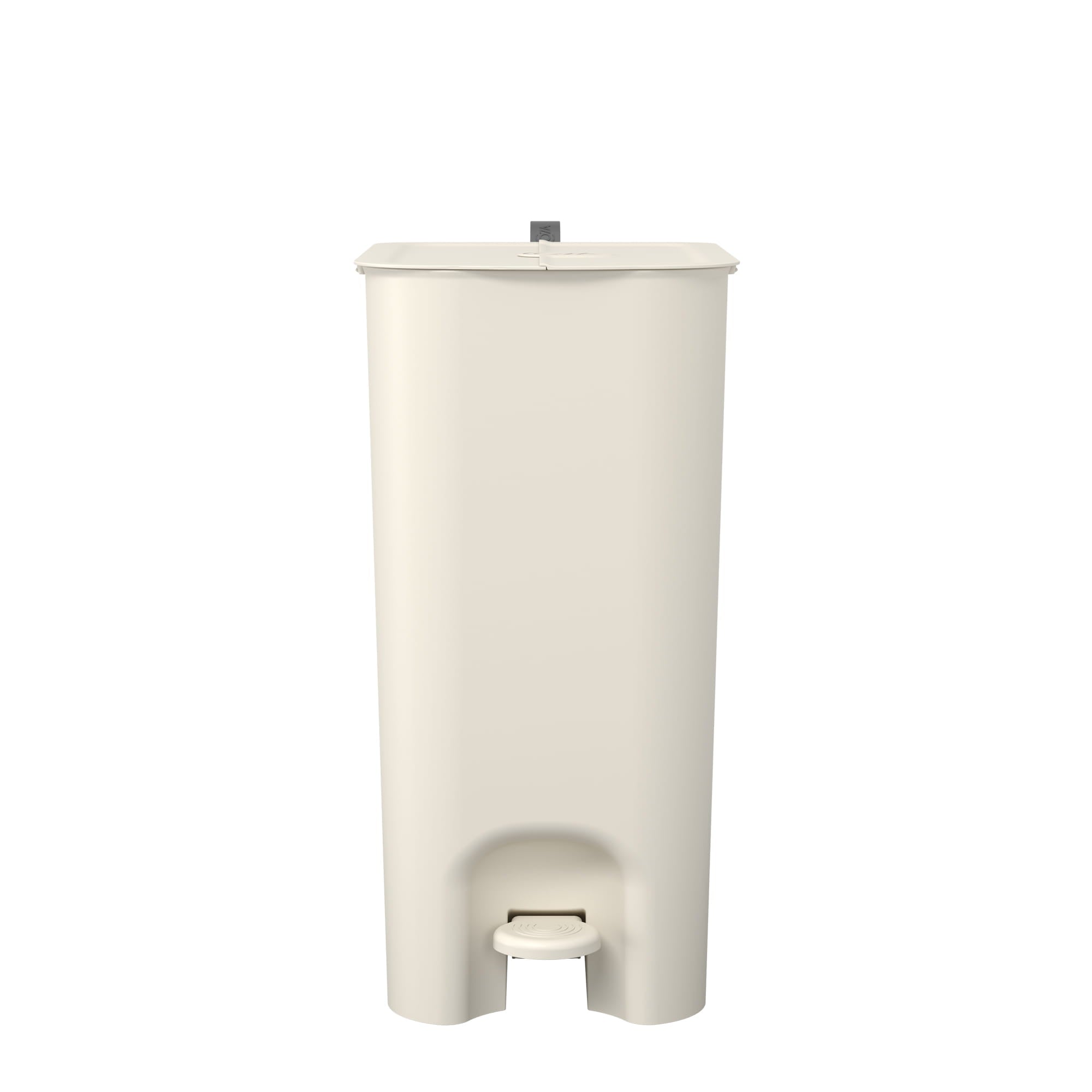 Basurero con Pedal 10+10 Litros Gris Claro con Asa Coza®