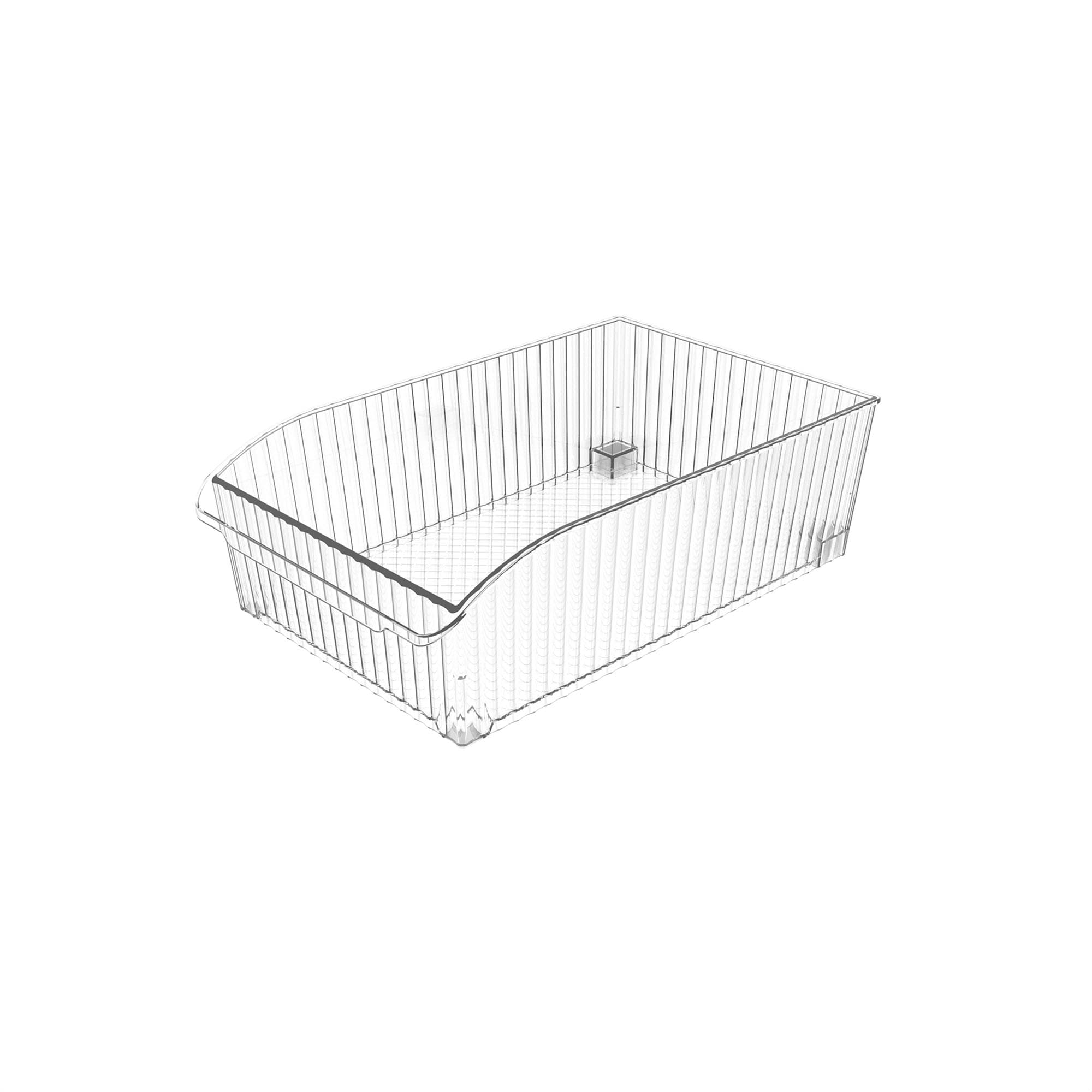 Organizador con Ruedas New Retrô Maxi 3,6 Litros Cristal Coza®
