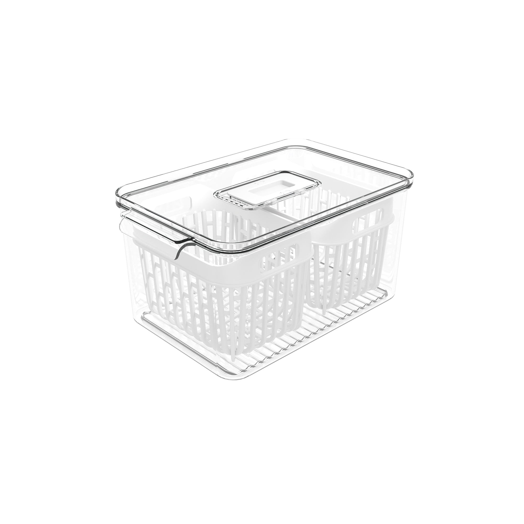 Organizador de Refrigerador Dry 3,2 Litros con 2 Cestas Coza®