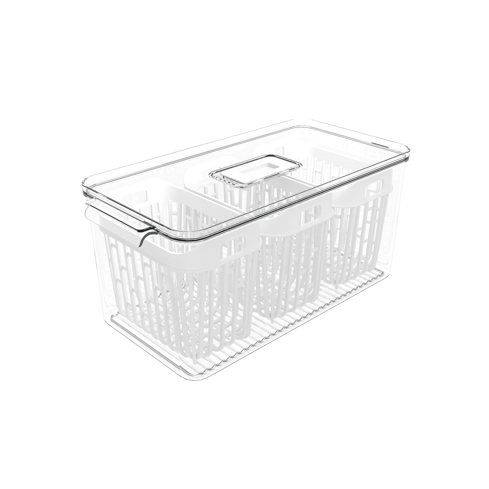 Organizador de Refrigerador Dry 6 Litros con 3 Cestas Coza®