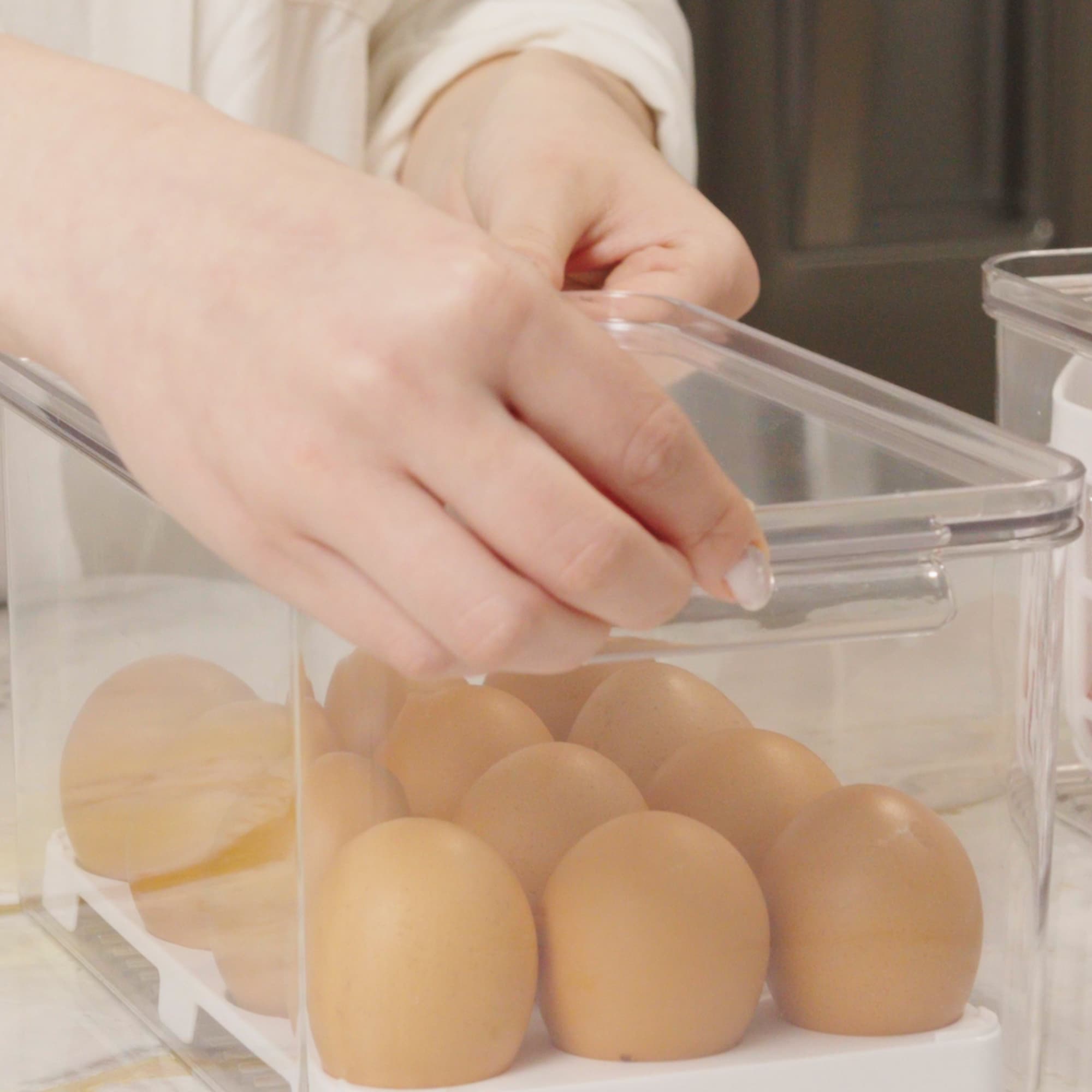 Organizador de Huevos con Tapa Dry 24 Unidades Coza®