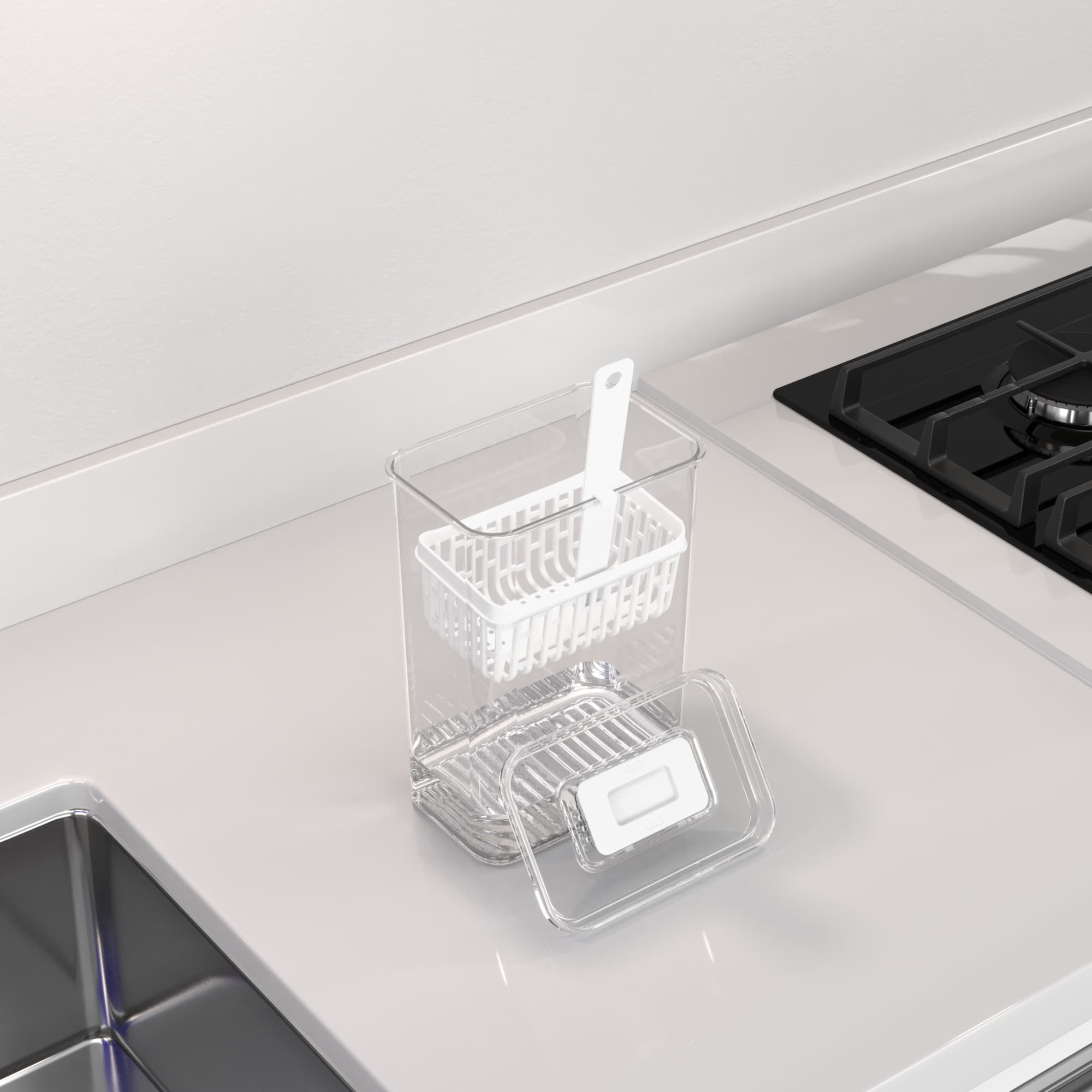 Organizador para Especias Frescas Dry 2,3 Litros Cristal Coza®