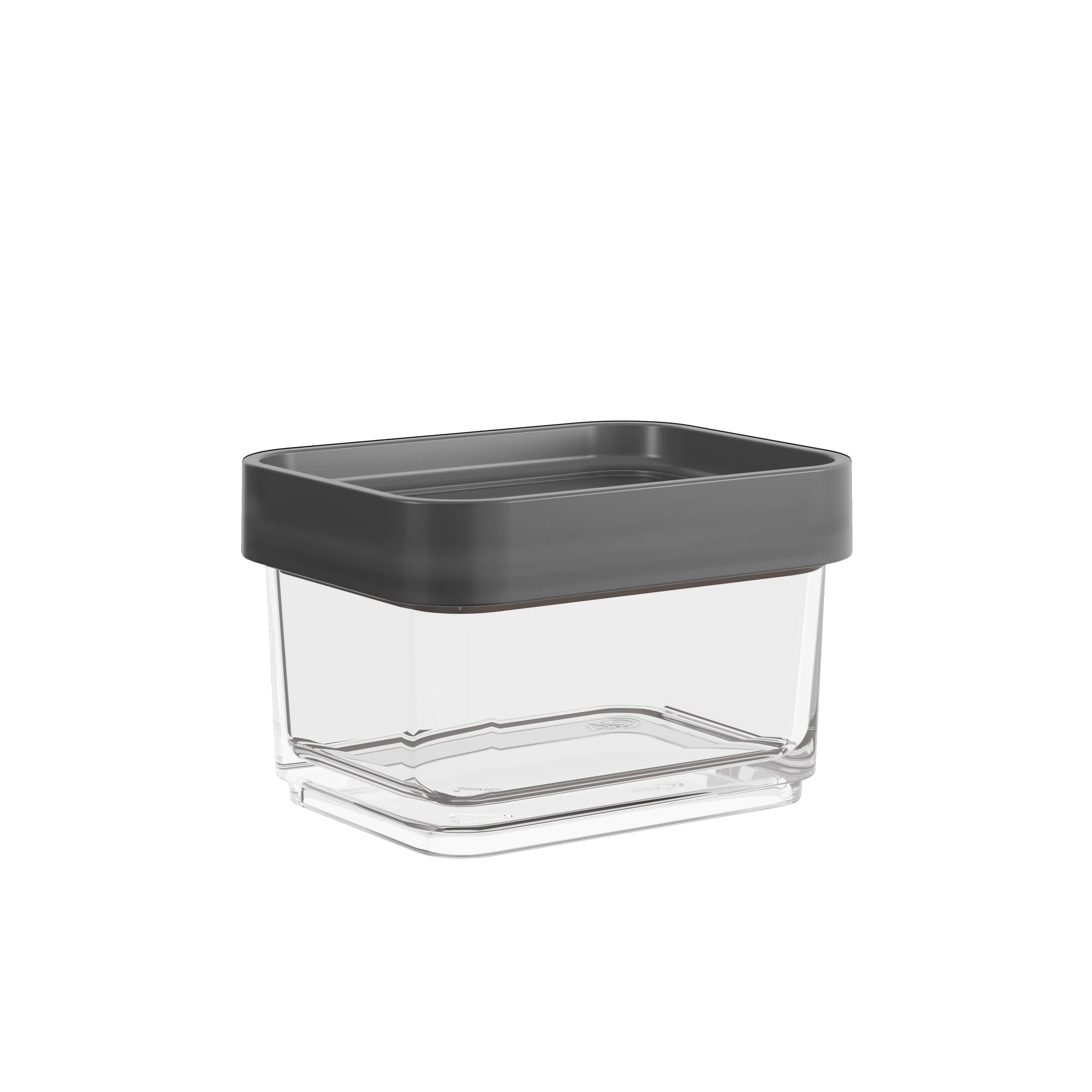Contenedor Clear Mini 200ml Gris Grafito Coza®
