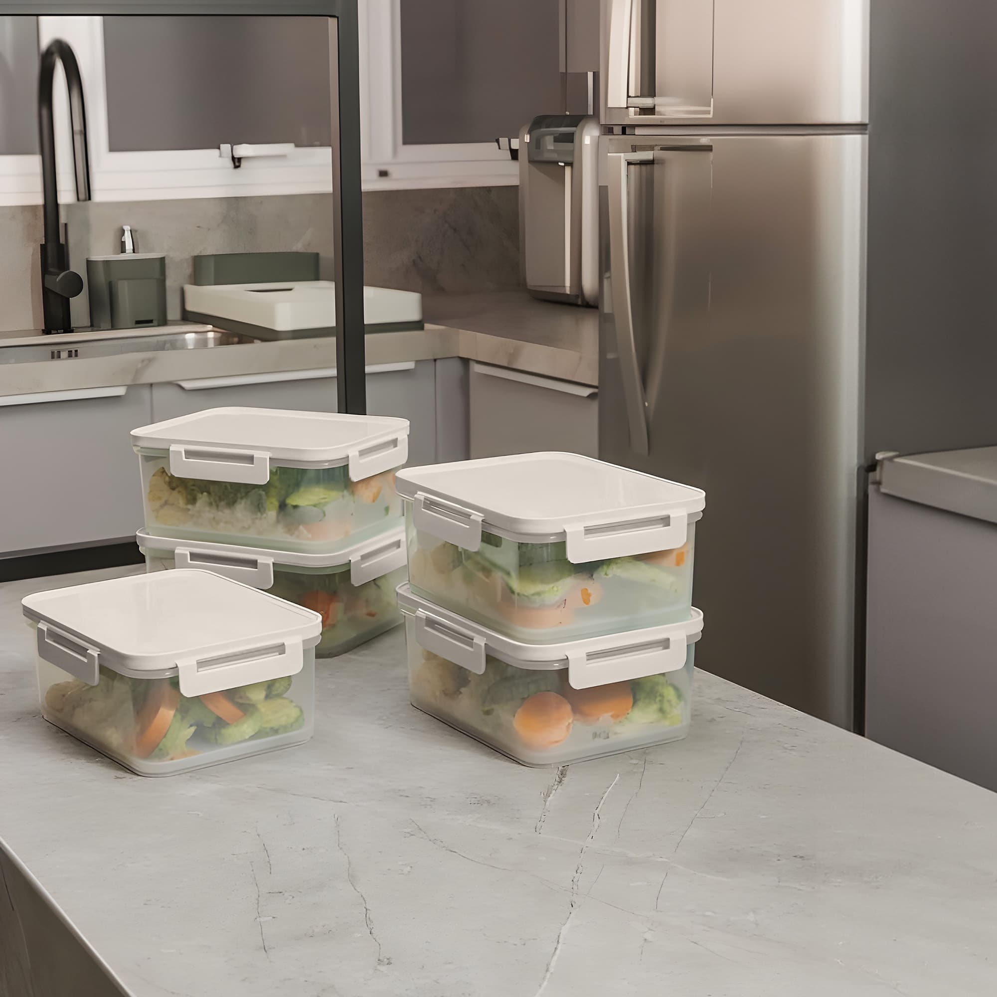 Kit de 9 Contenedores Herméticos Hug Natural Coza®