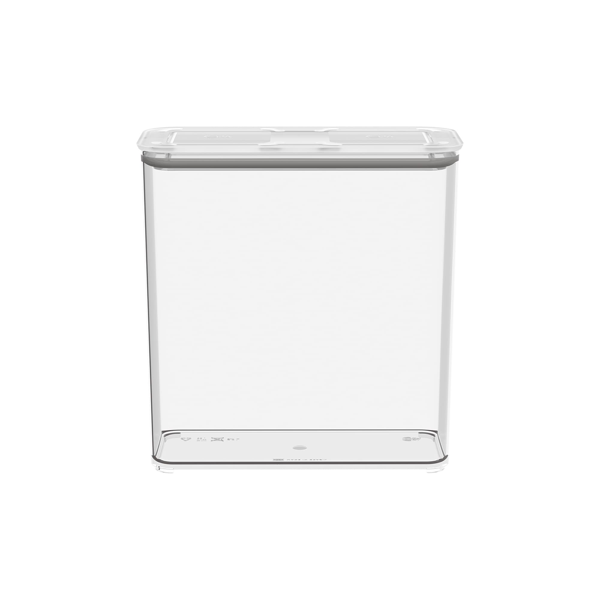 Contenedor Hermético Rectangular Modo 2,7 Litros Cristal Coza®