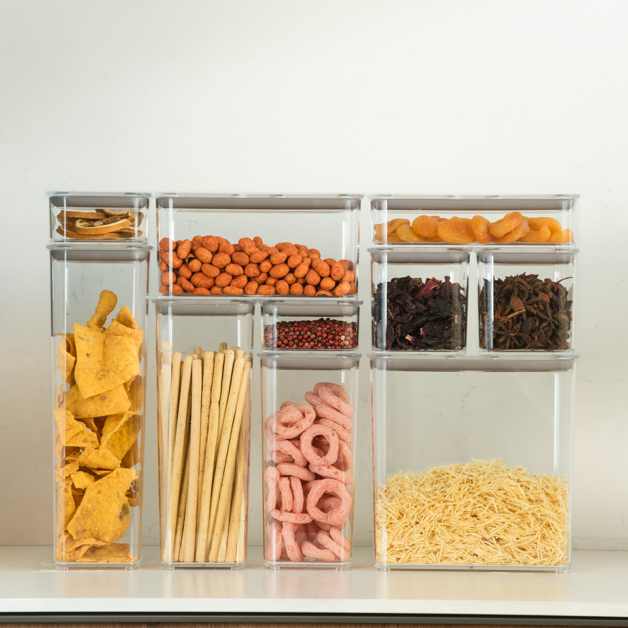 Contenedor Hermético Rectangular Modo 2,7 Litros Cristal Coza®