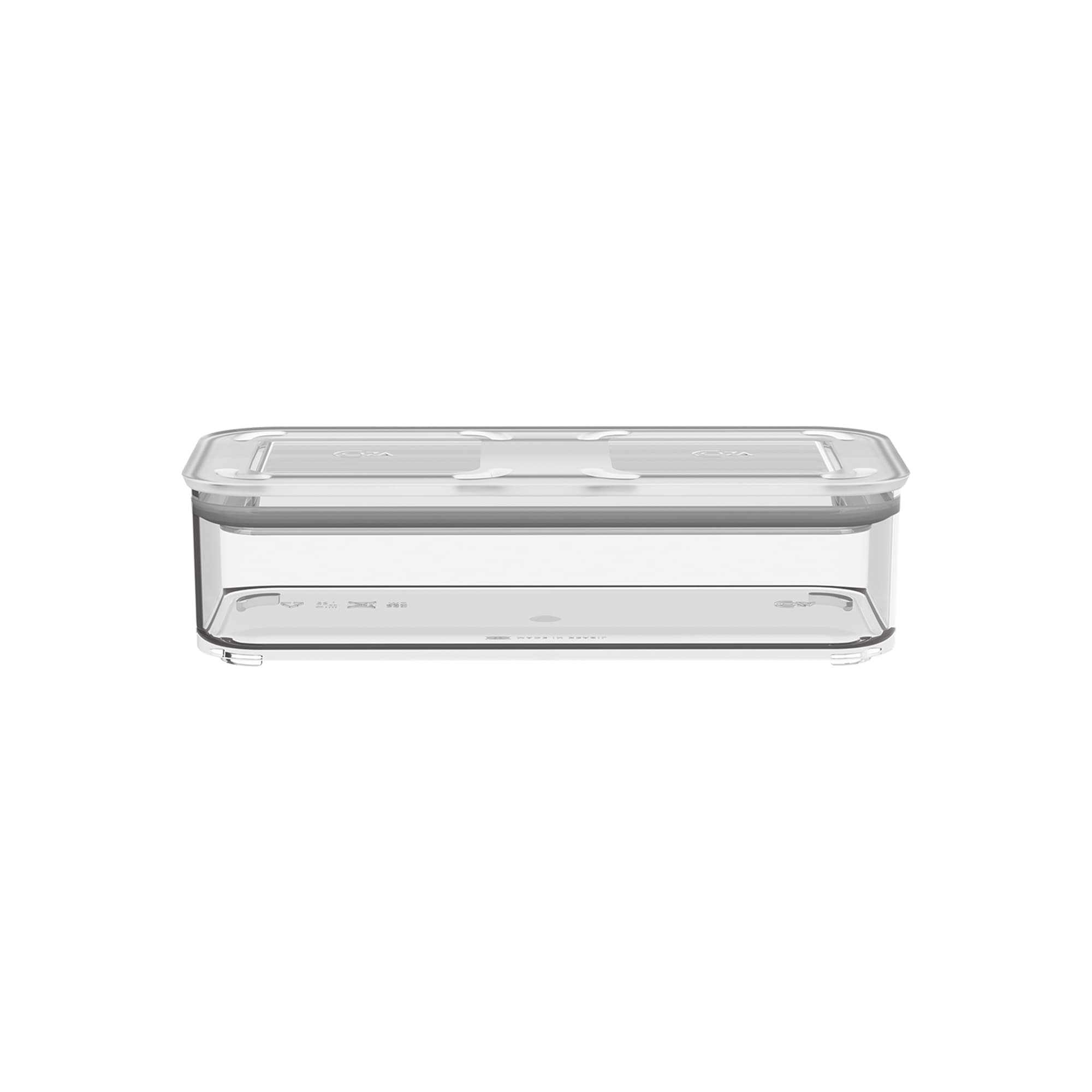 Contenedor Hermético Rectangular Modo 530ml Cristal Coza®