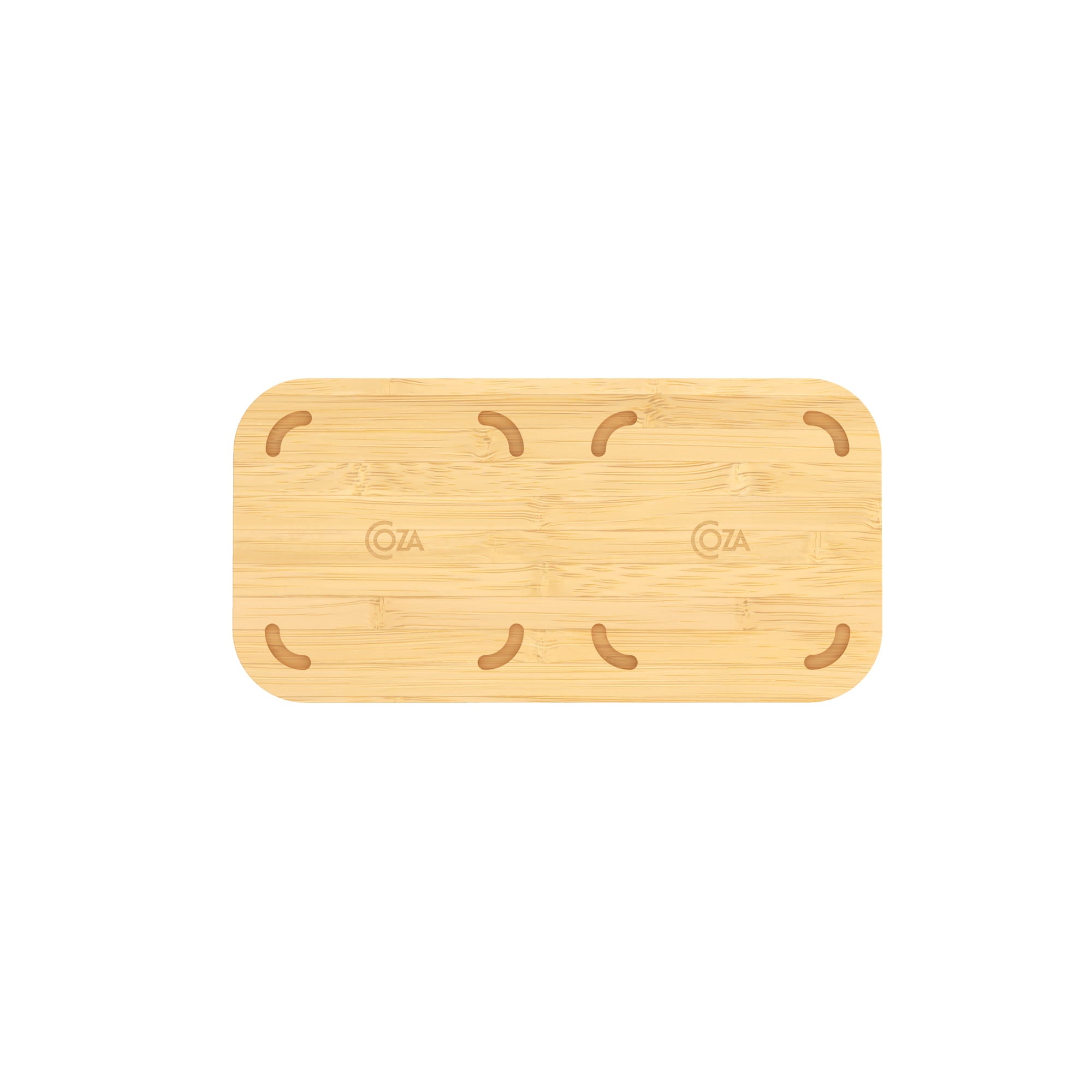 Contenedor Hermético Rectangular Modo Bambú 2,7 Litros Cristal Coza®