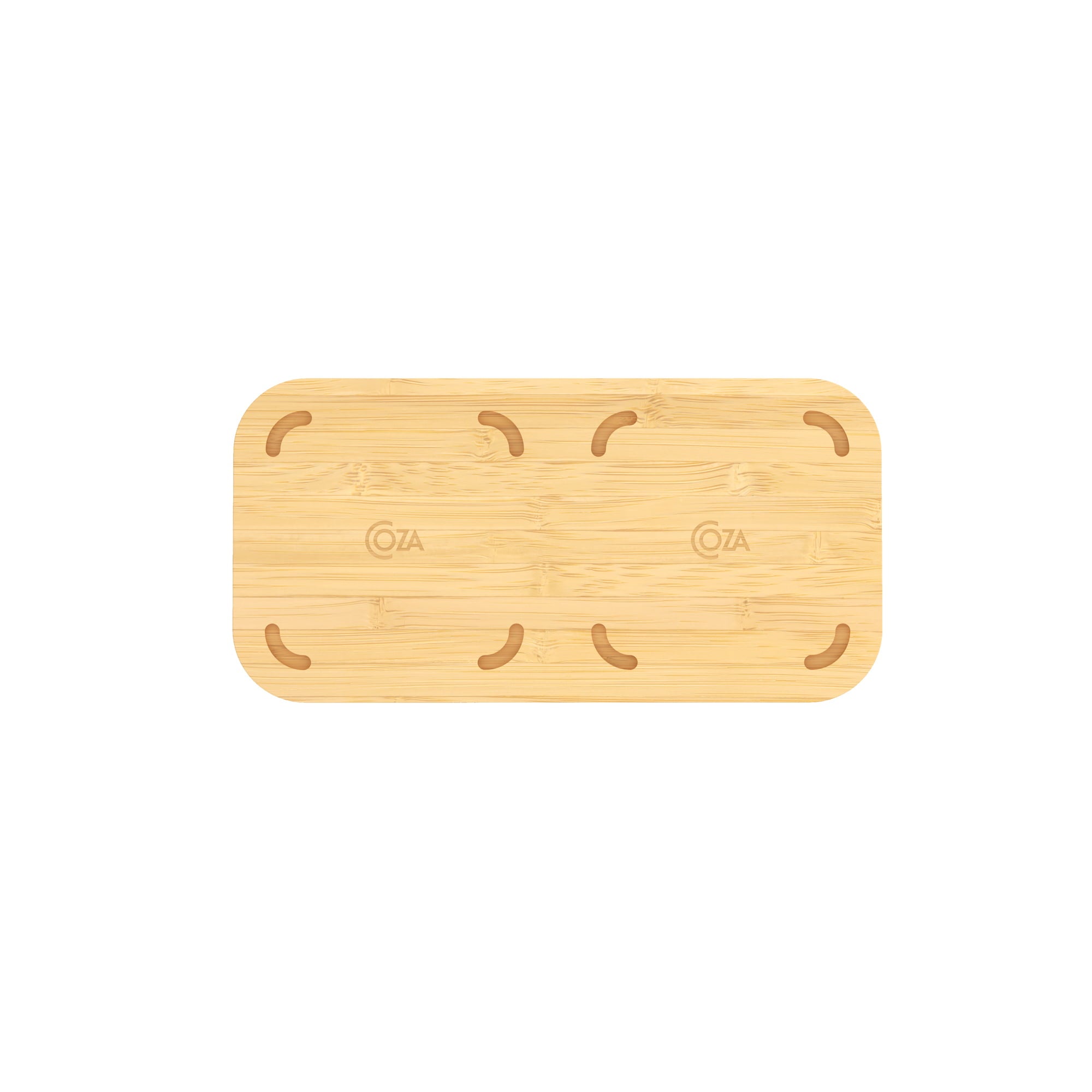 Contenedor Hermético Rectangular Modo Bambú 530ml Cristal Coza®