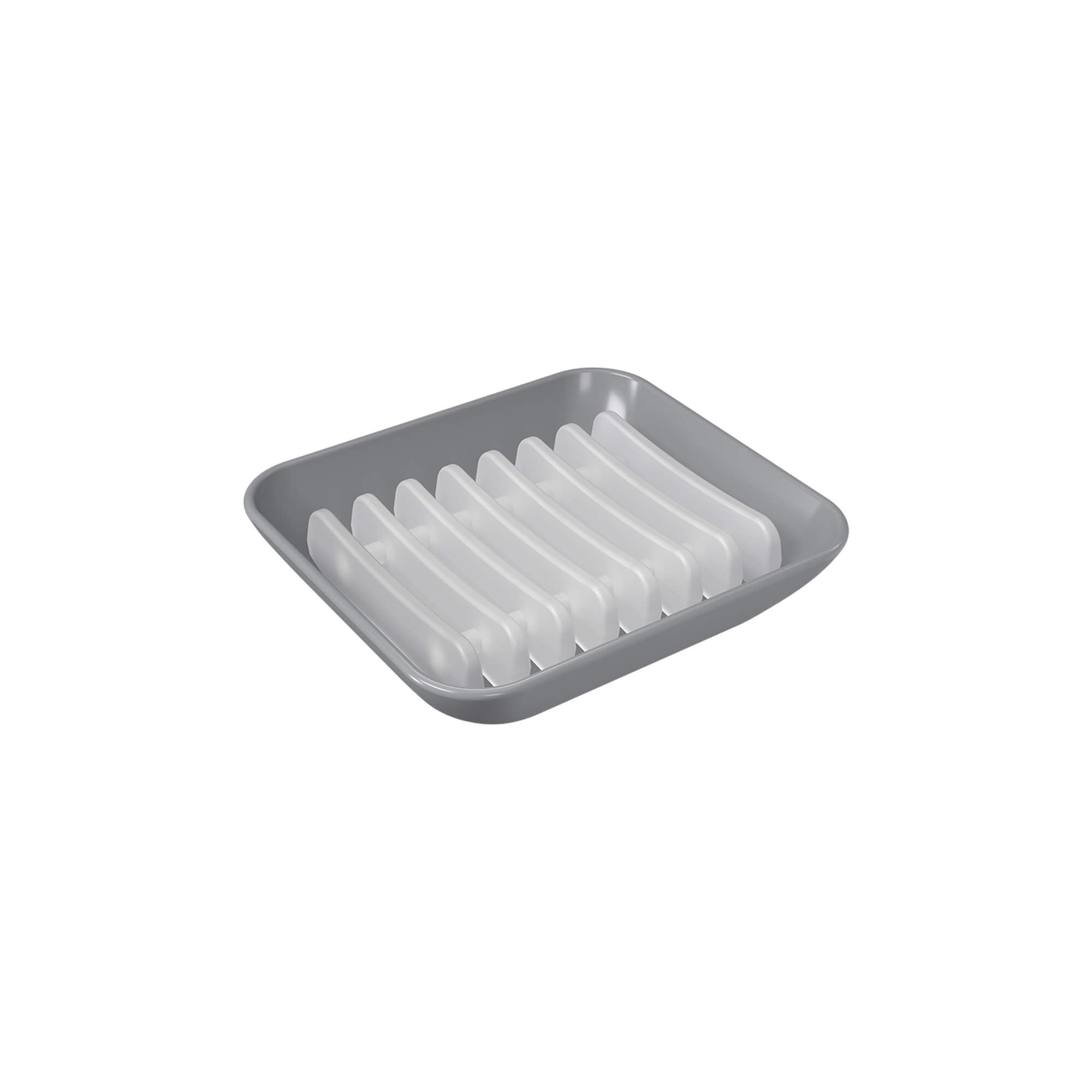 Jabonera para Baño New Square Gris Frío Coza®