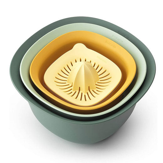 Juego de Bowls Tasty 1,5 & 3,2 Litros, Colador y Exprimidor con Vaso Medidor Brabantia®