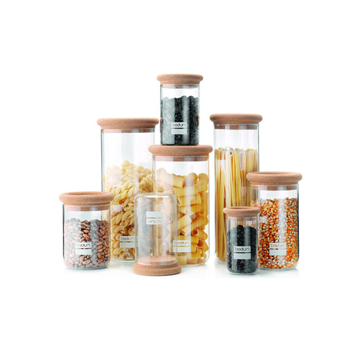 Contenedor de Vidrio 1 lt con Tapa Corcho Yohki Bodum®