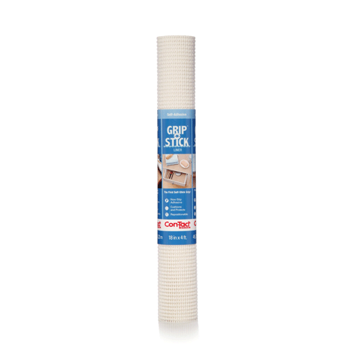 Cubierta Protectora Autoadhesiva Grip-N-Stick Blanco Con-Tact® Brand
